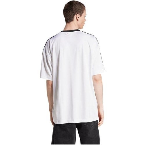 adidas Erkek  Beyaz  T-shirt JACQUARD JERSEY JW5877