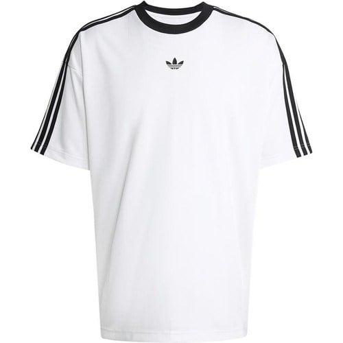 adidas Erkek  Beyaz  T-shirt JACQUARD JERSEY JW5877