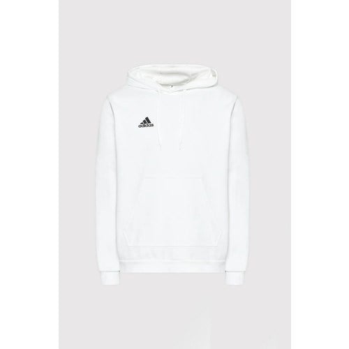 adidas Erkek ENT22  Kapüşonlu Sweat Düz Desenli 2XL Beyaz Sezonluk Rahat Kesim