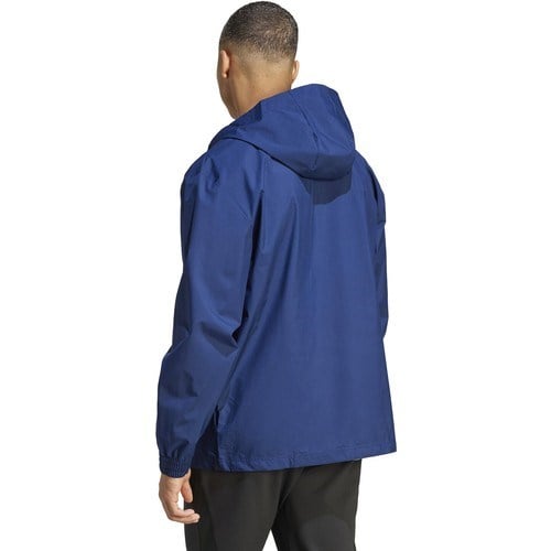 adidas Erkek Futbol Antrenman Yağmurluk Mavi ENT22 Aw Jkt  IK4011