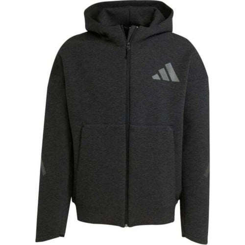 Adidas Erkek Kapşonlu Eşofman Üstü Koyu Antrasit M Z.n.e. Pr Fz JM6055 Günlük Kullanım İçin