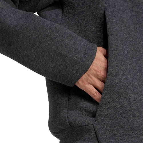 Adidas Erkek Kapşonlu Eşofman Üstü Koyu Antrasit M Z.n.e. Pr Fz JM6055 Günlük Kullanım İçin