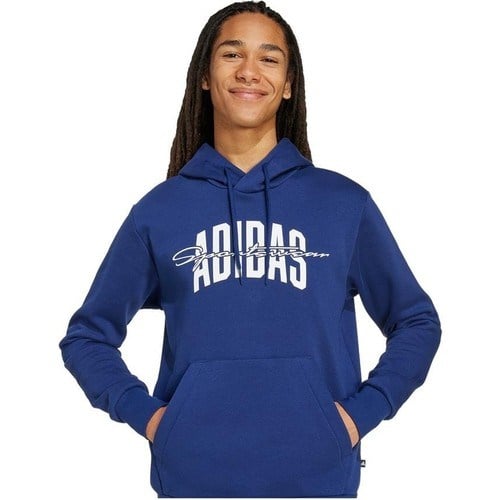 Adidas  Erkek  Mavi  Sweatshirt M Collegıate Hd JM6428