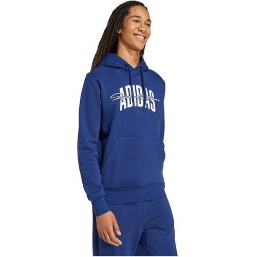 Adidas  Erkek  Mavi  Sweatshirt M Collegıate Hd JM6428