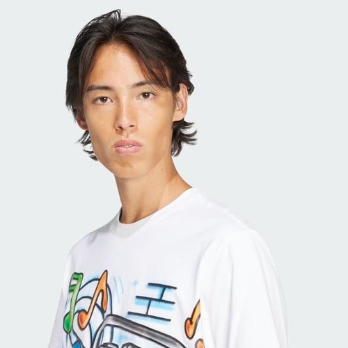 adidas Erkek Q12 TS STREET A  T-shirt JD0676