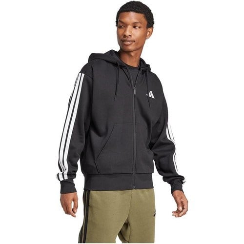Adidas Erkek  Siyah  Ceket M 3s Fl Fz Hd JD1870