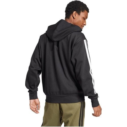 Adidas Erkek  Siyah  Ceket M 3s Fl Fz Hd JD1870