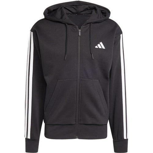 Adidas Erkek  Siyah  Ceket M 3s Fl Fz Hd JD1870
