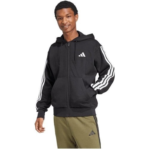 Adidas Erkek  Siyah  Ceket M 3s Fl Fz Hd JD1870