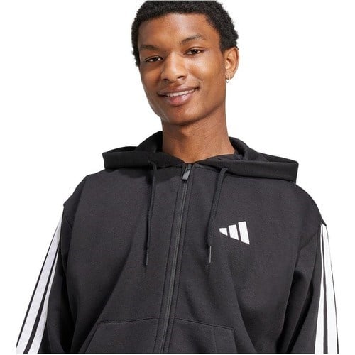 Adidas Erkek  Siyah  Ceket M 3s Fl Fz Hd JD1870