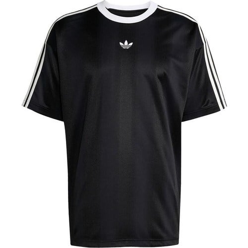 adidas  Erkek Siyah  T-shirt JACQUARD JERSEY JW5876