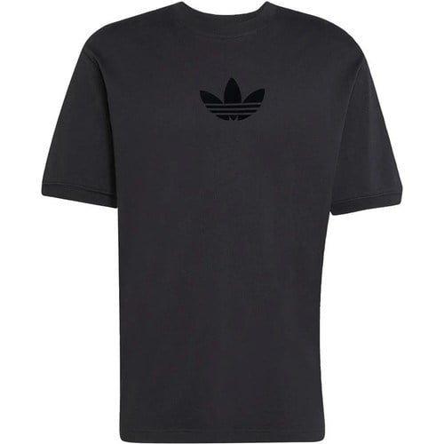 adidas Erkek  Siyah  T-shirt Oversize tee JW5913