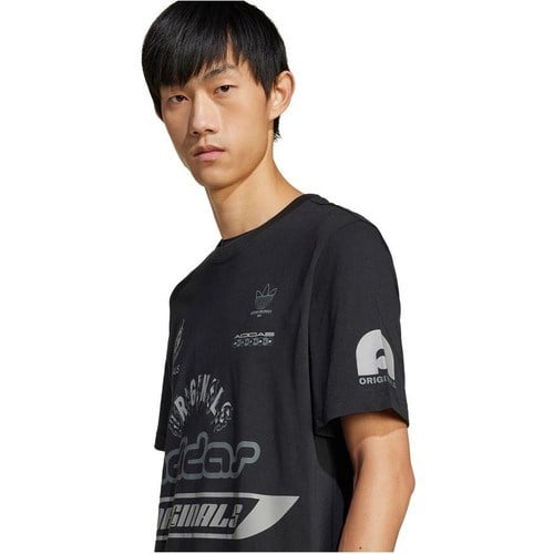 adidas Erkek Siyah  T-Shirt Q12 TS SPONSOR JP2676