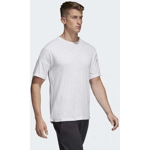 adidas Erkek Tişörtü Spor Beyaz Ce9552 Zne Tee 2 Wool