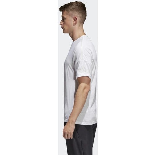adidas Erkek Tişörtü Spor Beyaz Ce9552 Zne Tee 2 Wool