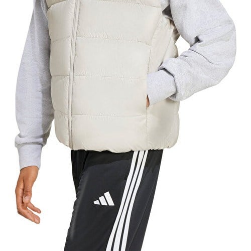 adidas Erkek Yelek Beyaz Ess Sd Puf V Standart Kalıp Günlük Stil JM8418