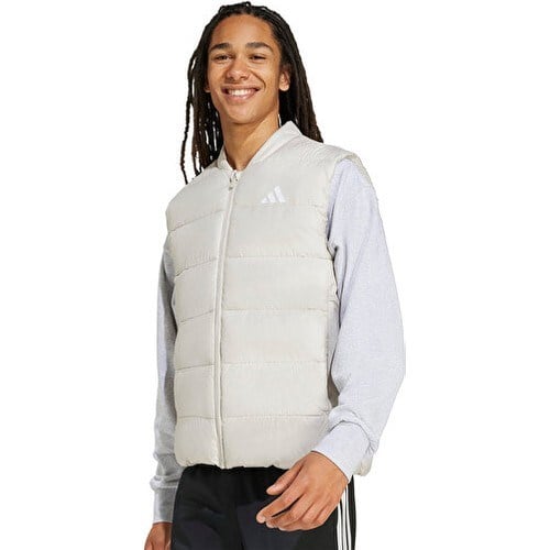 adidas Erkek Yelek Beyaz Ess Sd Puf V Standart Kalıp Günlük Stil JM8418