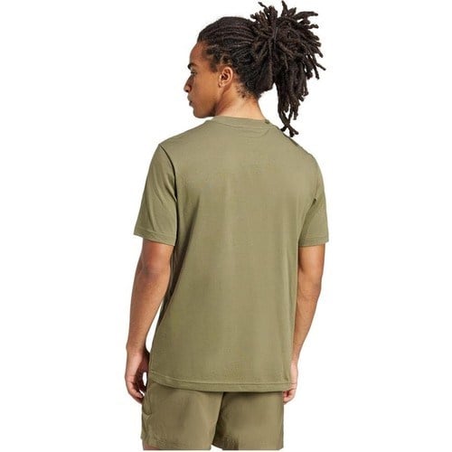 adidas Erkek Yeşil T-Shirt M Sl Sj T JF1097 Şık Tasarım ve Nefes Alabilir Kumaş ile Günlük Kullanım