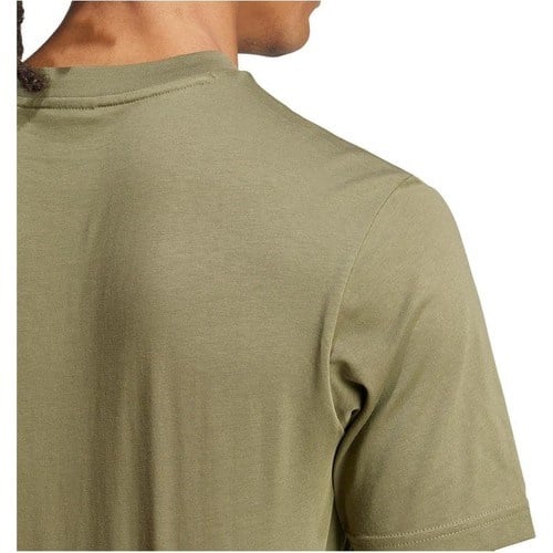 adidas Erkek Yeşil T-Shirt M Sl Sj T JF1097 Şık Tasarım ve Nefes Alabilir Kumaş ile Günlük Kullanım