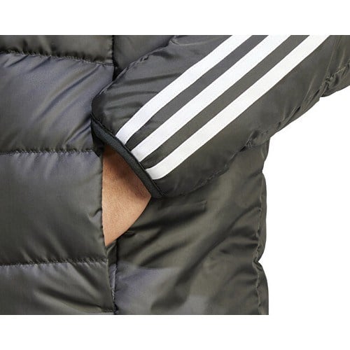 Adidas Ess 3s L D H Pa Erkek Günlük Mont HZ8522 Siyah