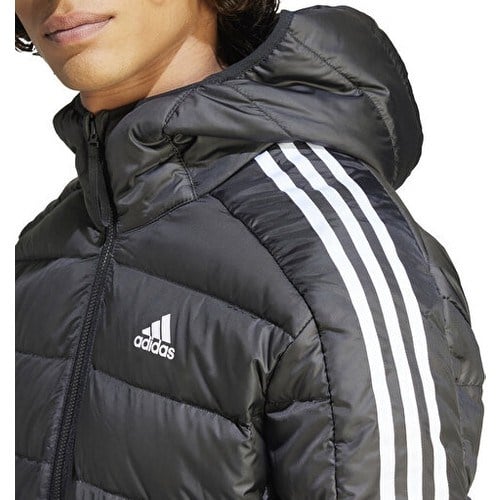 Adidas Ess 3s L D H Pa Erkek Günlük Mont HZ8522 Siyah