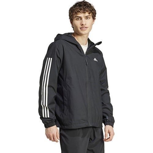 adidas Ess 3s R.r Jkt Erkek Günlük Ceket IV9262 Siyah