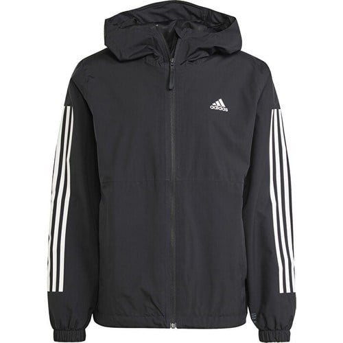 adidas Ess 3s R.r Jkt Erkek Günlük Ceket IV9262 Siyah