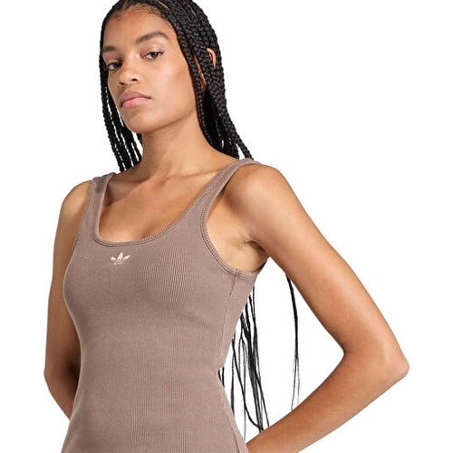 Adidas Ess Rib Dress Kadın Günlük Elbise KE3167 Kahverengi
