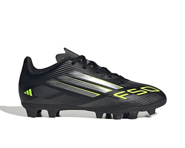 ADIDAS F50 CLUB FG/MG J Çocuk Çoklu Çim Zemin Kramponu JI0028 Siyah