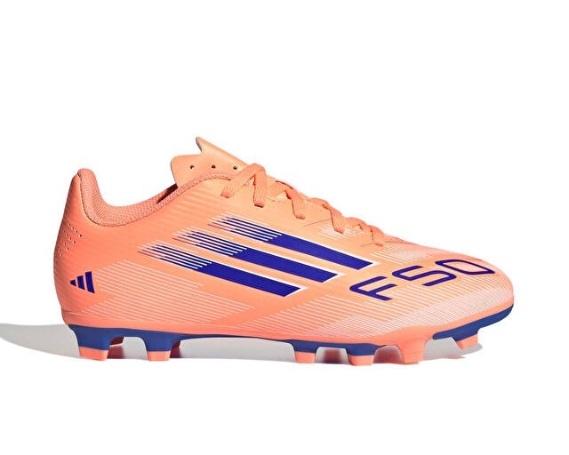 ADIDAS F50 CLUB FG/MG J Çocuk Çoklu Çim Zemin Kramponu JI0027 Turuncu