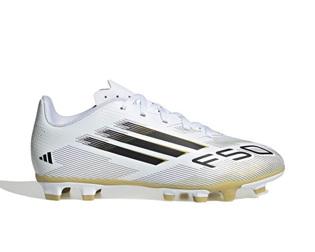 ADIDAS F50 CLUB FG/MG J Çocuk Çoklu Çim Zemin Kramponu JI0029 Beyaz