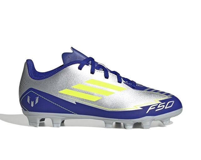ADIDAS F50 CLUB FG/MG J MESSI Çocuk Çim Zemin Kramponu IH0926 Gri