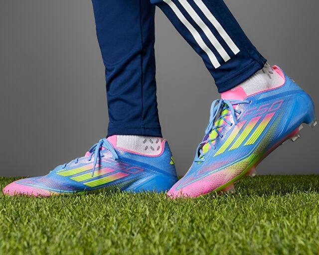 ADIDAS F50 ELITE FG Erkek Çim Zemin Kramponu IE1201 Mavi