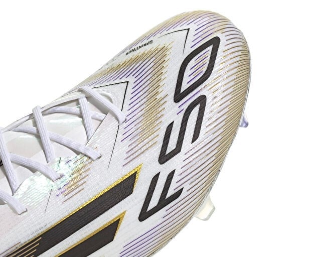 ADIDAS F50 ELITE FG Unisex Çim Zemin Kramponu JH7617 Beyaz