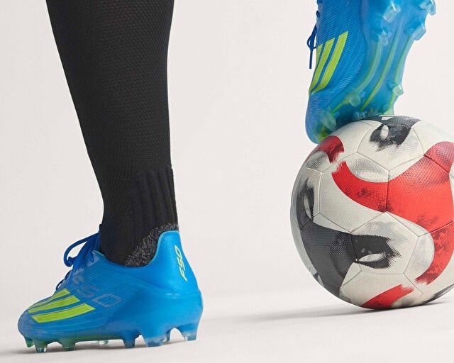 ADIDAS F50 ELITE FG Unisex Çim Zemin Kramponu JR6450 Mavi