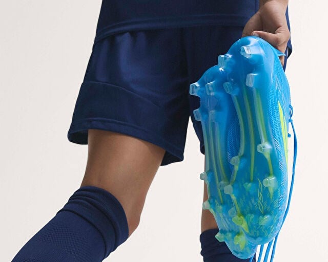 ADIDAS F50 ELITE FG Unisex Çim Zemin Kramponu JR6450 Mavi