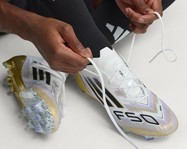 ADIDAS F50 ELITE FG Unisex Çim Zemin Kramponu JH7617 Beyaz