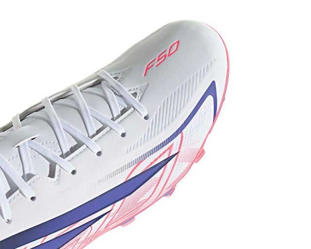 ADIDAS F50 HYPERFAST CLUB FG/MG Erkek Çoklu Çim Zemin Kramponu KJ0990 Beyaz