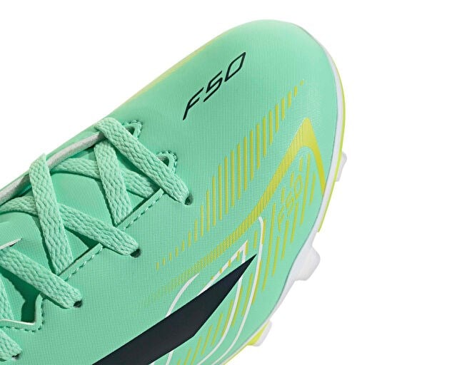 ADIDAS F50 HYPERFAST CLUB FG/MG J Genç Çoklu Çim Zemin Kramponu KK1305 Yeşil
