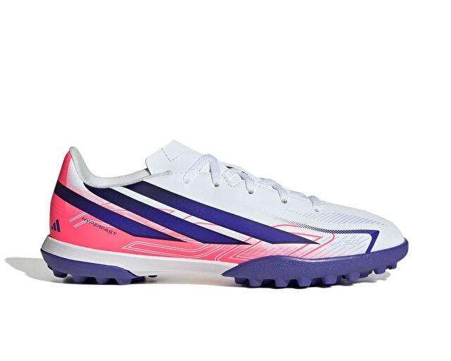 ADIDAS F50 HYPERFAST CLUB TF J Genç Halı Saha Ayakkabısı KK1368 Beyaz