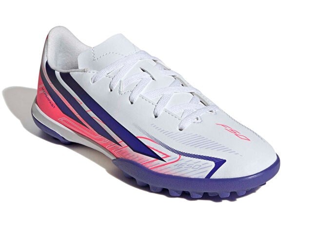 ADIDAS F50 HYPERFAST CLUB TF J Genç Halı Saha Ayakkabısı KK1368 Beyaz