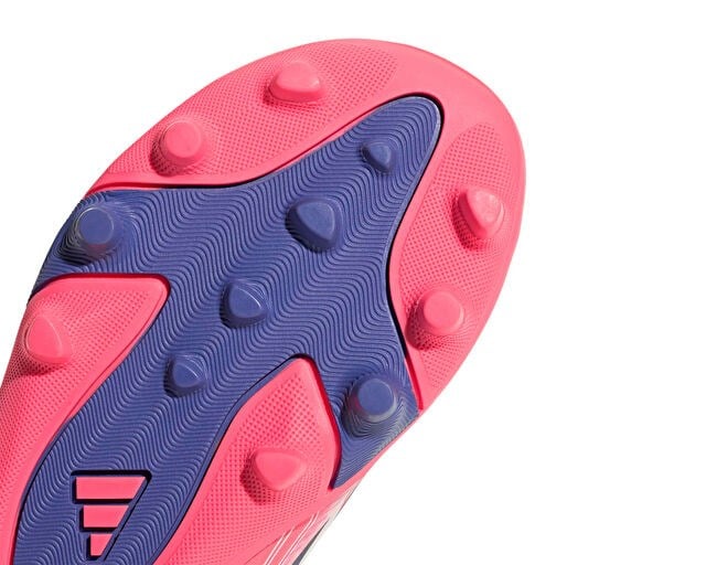 ADIDAS F50 HYPERFAST CLUB VEL FG/MG C Çocuk Çoklu Çim Zemin Kramponu KK1345 Beyaz