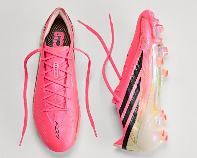 ADIDAS F50 HYPERFAST ELITE FG Unisex Çim Zemin Kramponu JR5386 Pembe