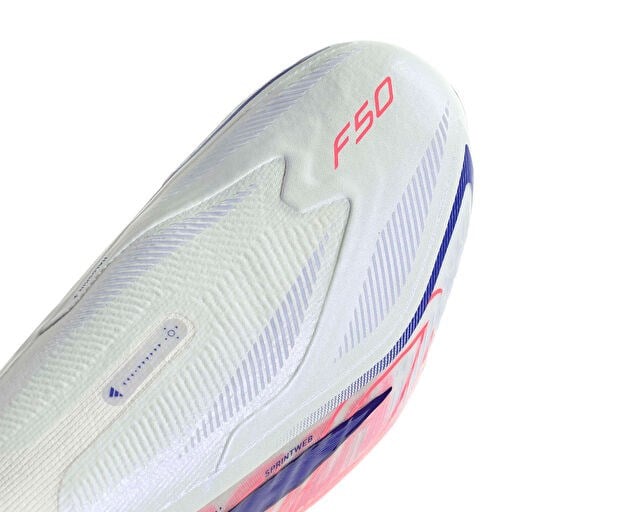ADIDAS F50 HYPERFAST ELITE LL FG Erkek Çim Zemin Kramponu KJ6074 Beyaz
