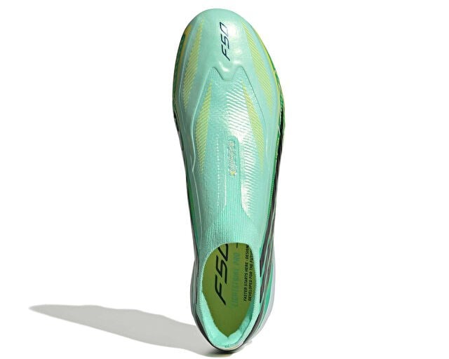 ADIDAS F50 HYPERFAST ELITE LL FG Erkek Çim Zemin Kramponu KJ6075 Yeşil