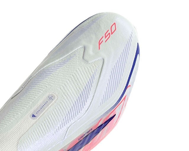ADIDAS F50 HYPERFAST ELITE LL FG Erkek Çim Zemin Kramponu KJ6074 Beyaz