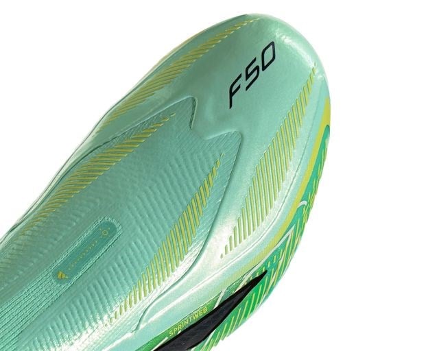 ADIDAS F50 HYPERFAST ELITE LL FG Erkek Çim Zemin Kramponu KJ6075 Yeşil