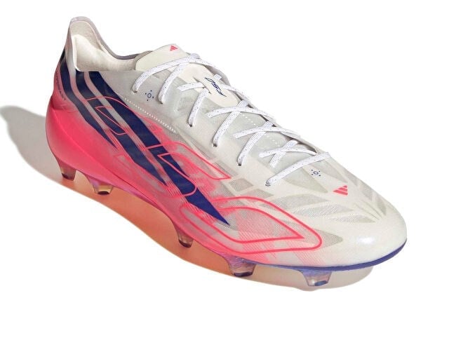 ADIDAS F50 HYPERFAST EVO FG Erkek Çim Zemin Kramponu KJ6109 Beyaz