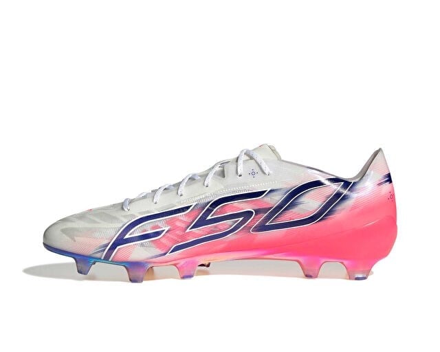 ADIDAS F50 HYPERFAST EVO FG Erkek Çim Zemin Kramponu KJ6109 Beyaz