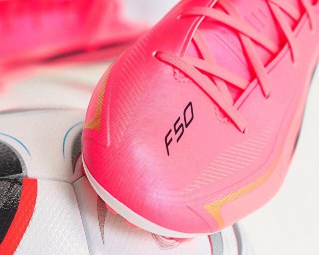 ADIDAS F50 HYPERFAST LEAGUE FG Erkek Çim Zemin Kramponu IH9346 Turuncu